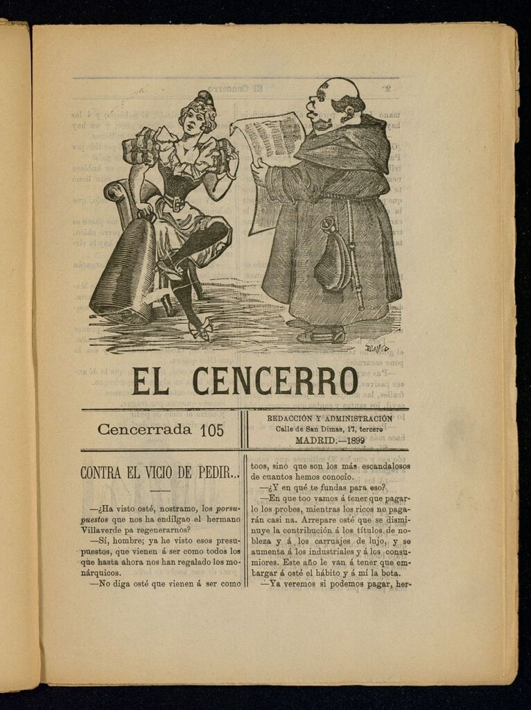 Miniatura de El cencerro. Cencerrada 105