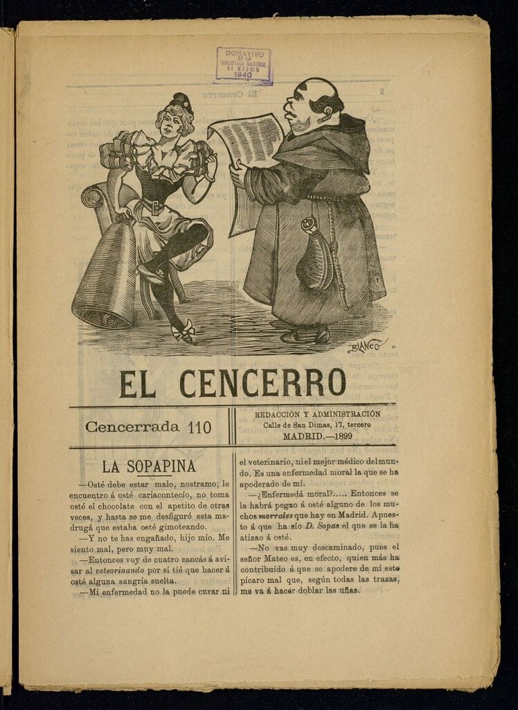 Miniatura de El cencerro. Cencerrada 110