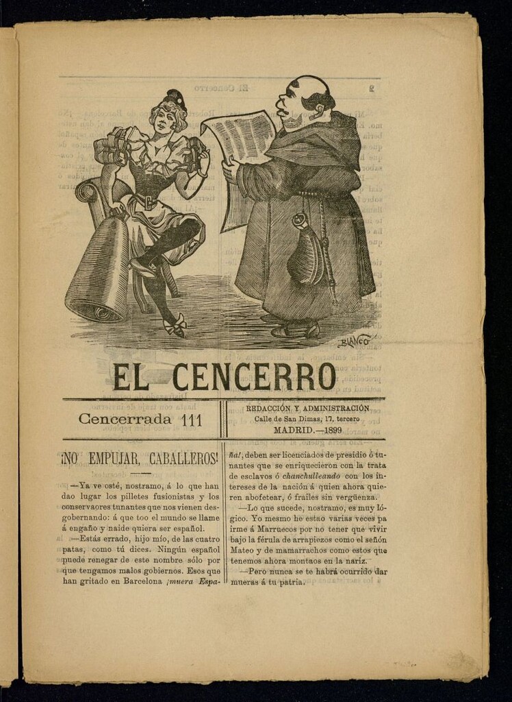 Miniatura de El cencerro. Cencerrada 111