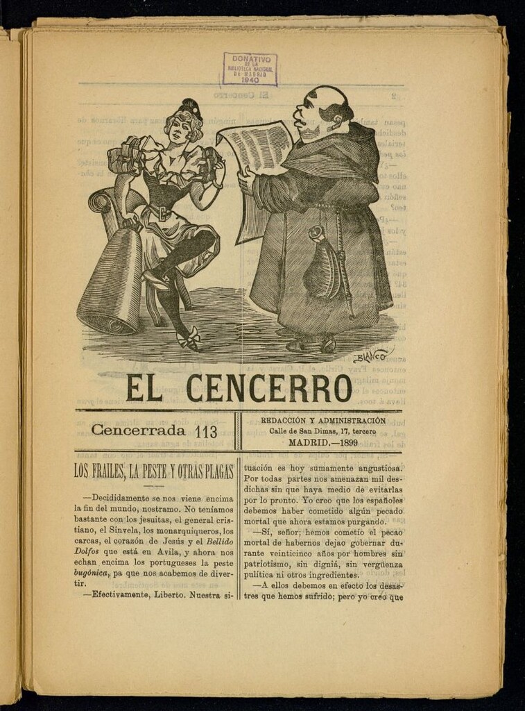 Miniatura de El cencerro. Cencerrada 113