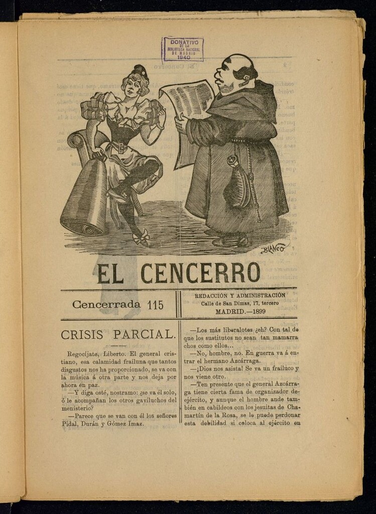 Miniatura de El cencerro. Cencerrada 115
