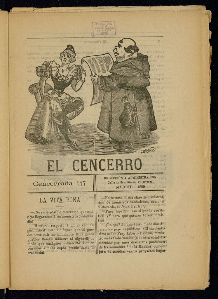 Miniatura de El cencerro. Cencerrada 117