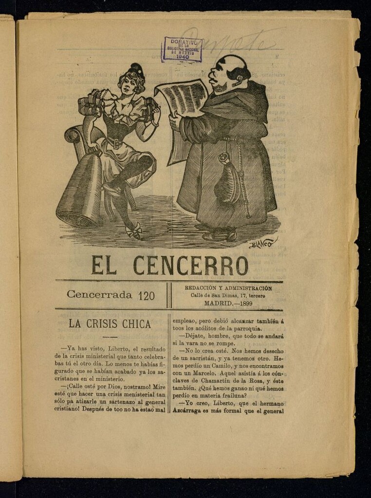 Miniatura de El cencerro. Cencerrada 120