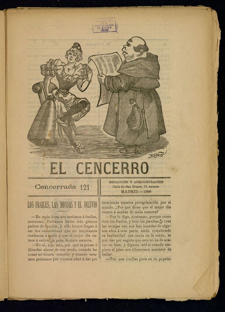 Miniatura de El cencerro. Cencerrada 121