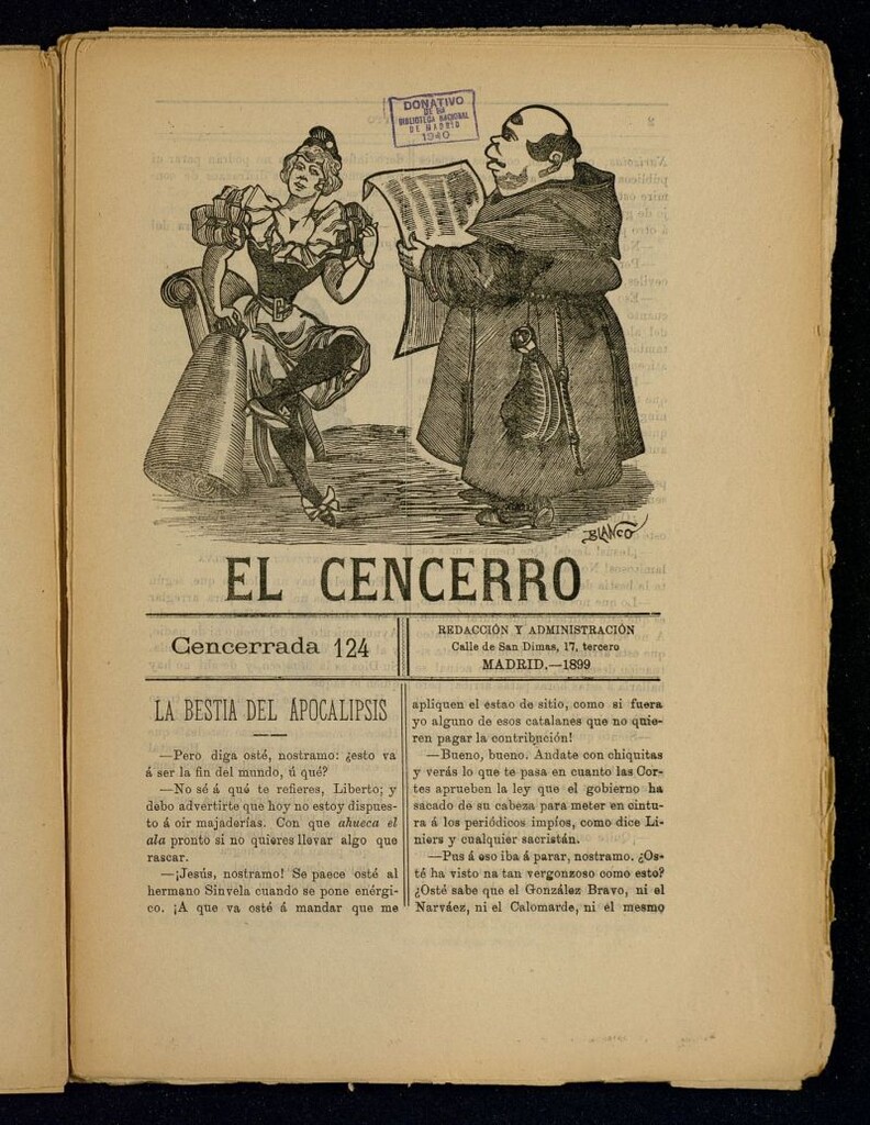 Miniatura de El cencerro. Cencerrada 124