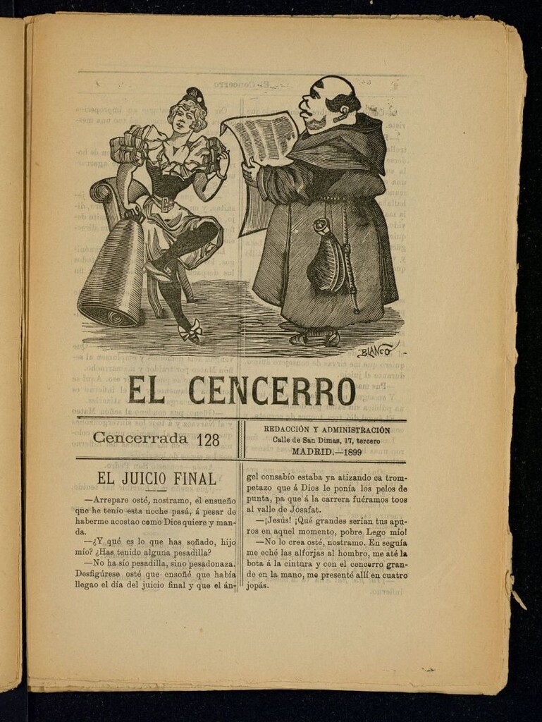 Miniatura de El cencerro. Cencerrada 128