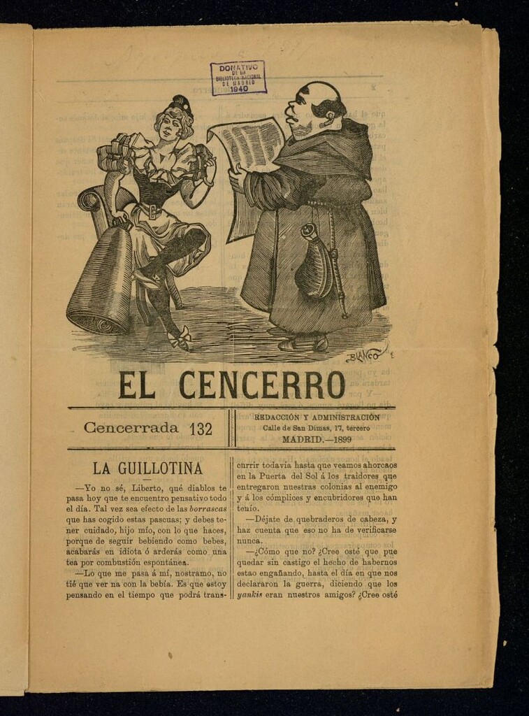Miniatura de El cencerro. Cencerrada 132