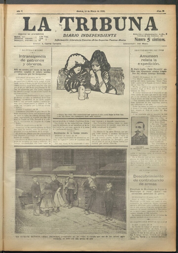 Miniatura de La Tribuna del 10 de marzo de 1912