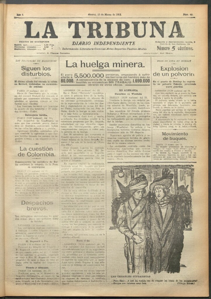 Miniatura de La Tribuna del 13 de marzo de 1912