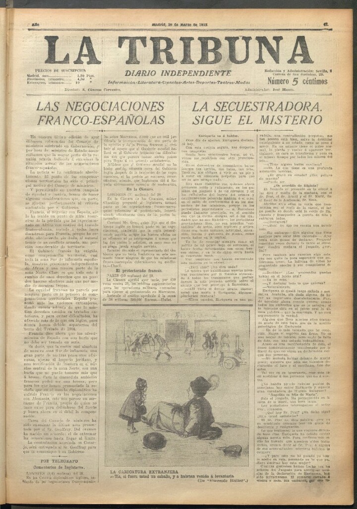 Miniatura de La Tribuna del 20 de marzo de 1912