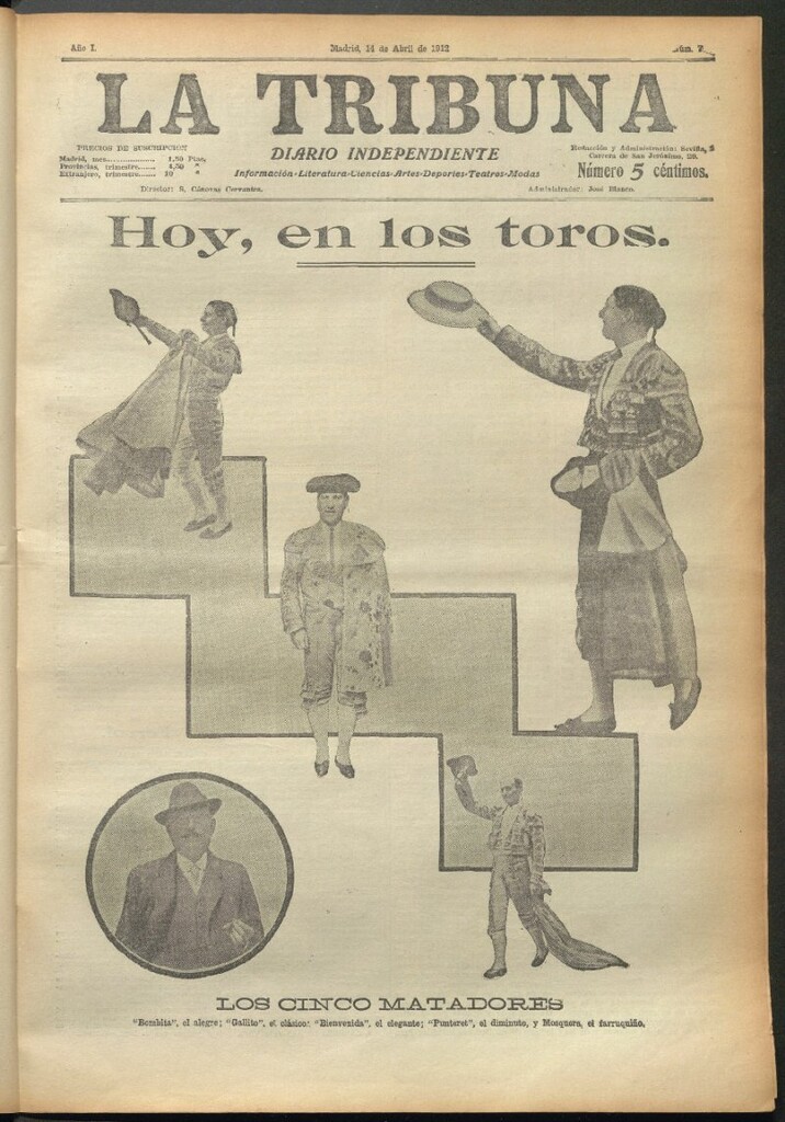 Miniatura de La Tribuna del 14 de abril de 1912