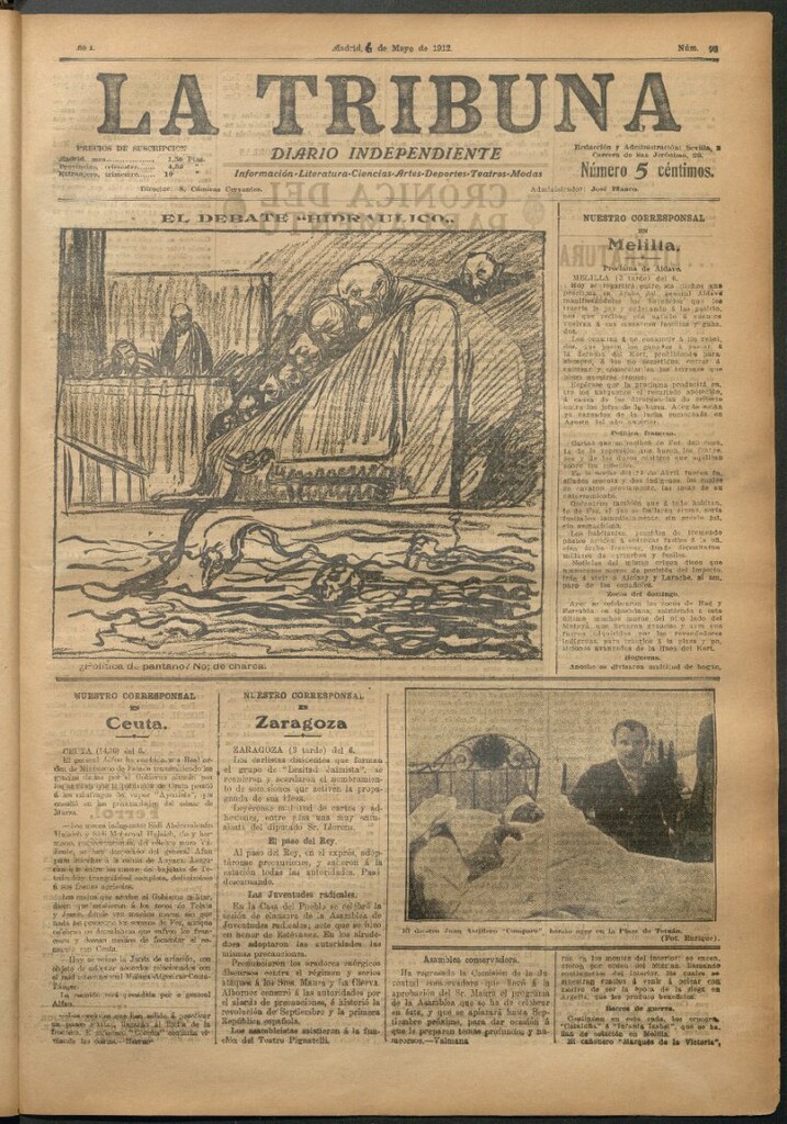 Miniatura de La Tribuna del 6 de mayo de 1912