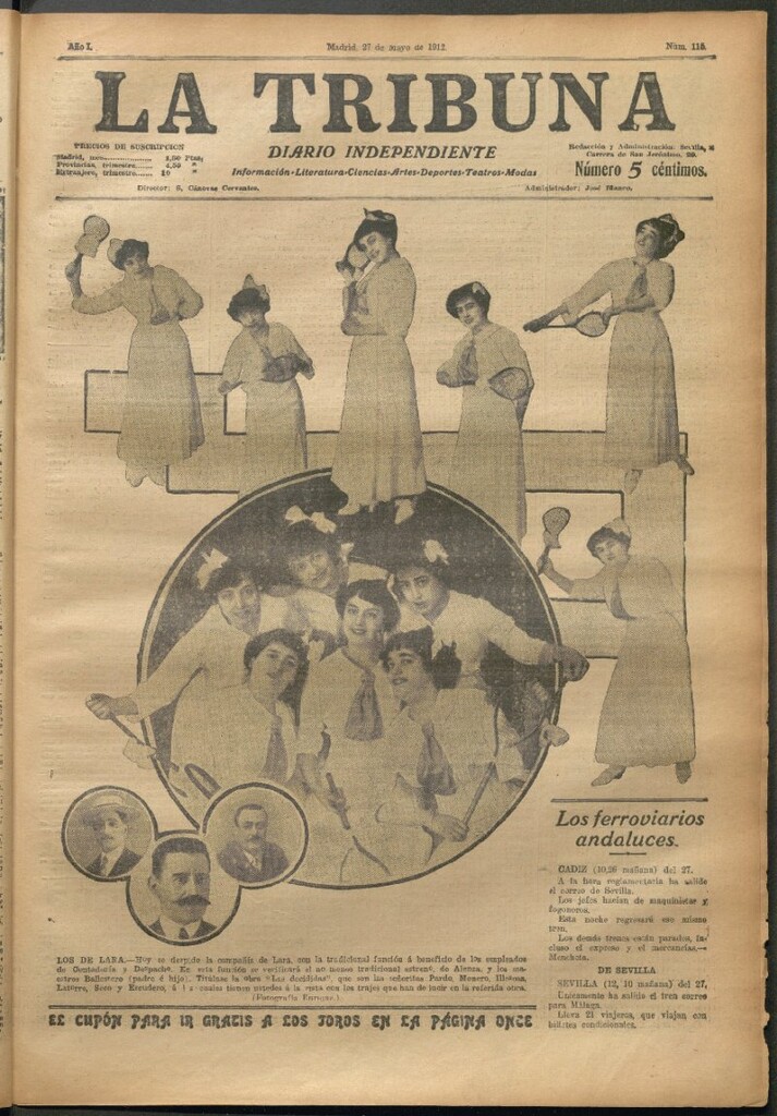 Miniatura de La Tribuna del 27 de mayo de 1912