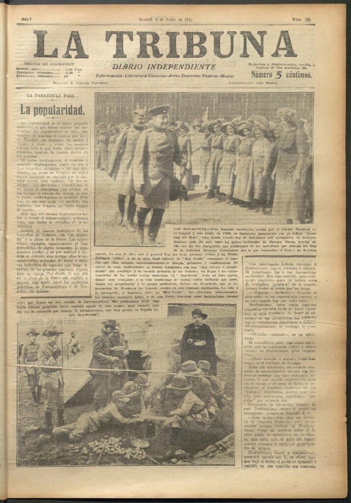 Miniatura de La Tribuna del 4 de junio de 1912