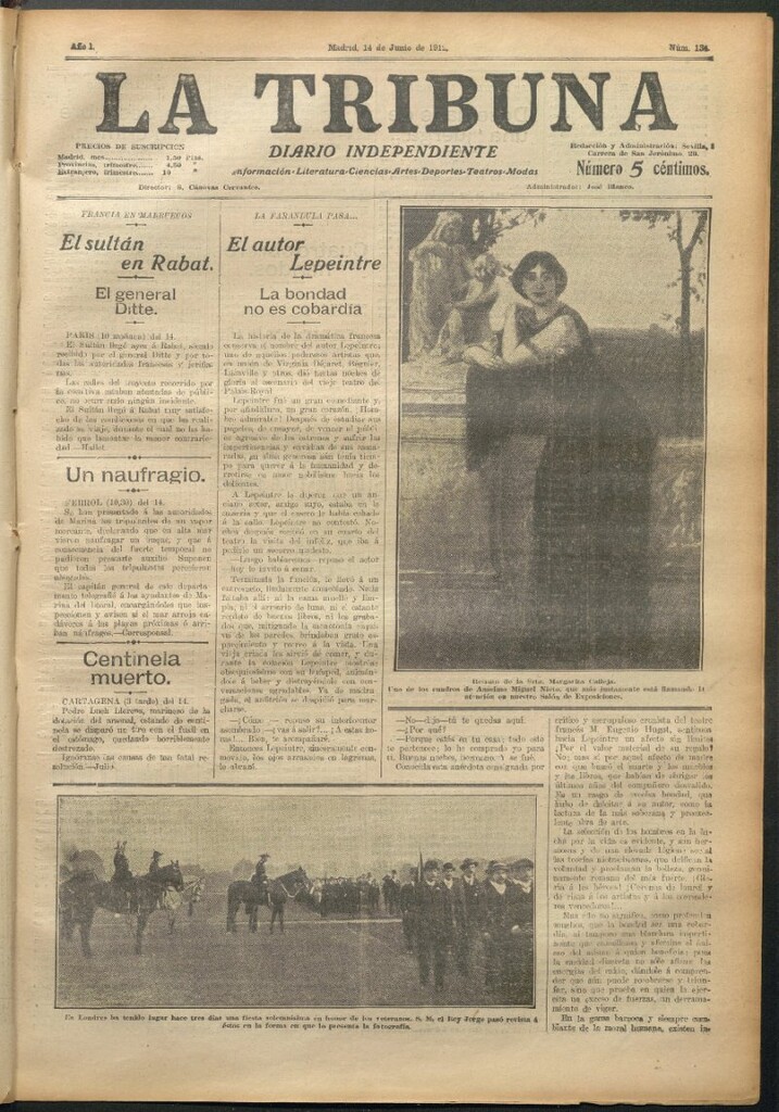 Miniatura de La Tribuna del 14 de junio de 1912