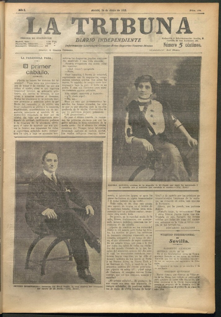 Miniatura de La Tribuna del 24 de junio de 1912