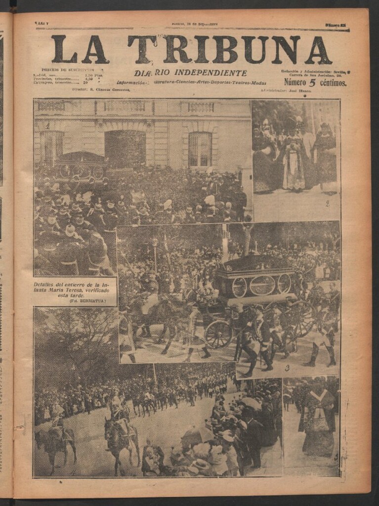 Miniatura de La Tribuna del 24 de septiembre de 1912