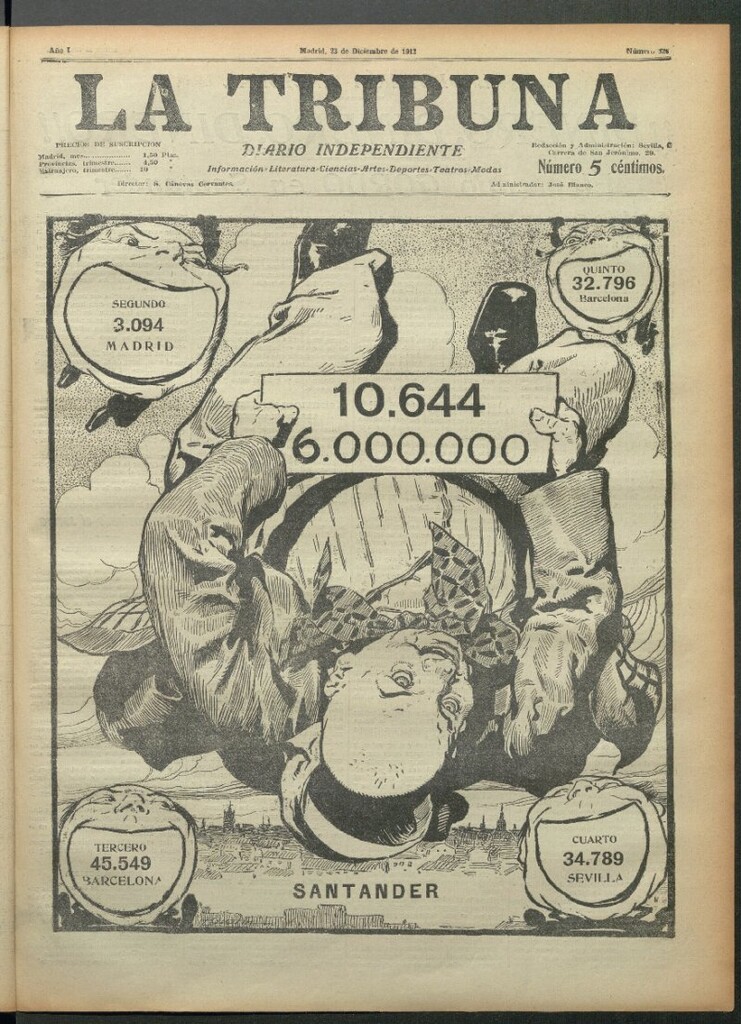 Miniatura de La Tribuna del 23 de diciembre de 1912