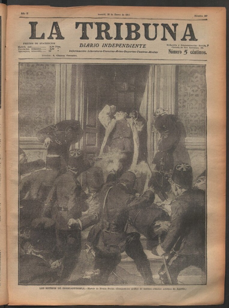 Miniatura de La Tribuna del 28 de enero de 1913