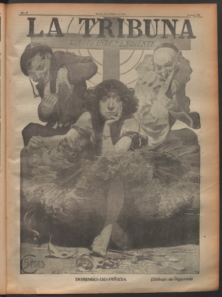 Miniatura de La Tribuna del 9 de febrero de 1913