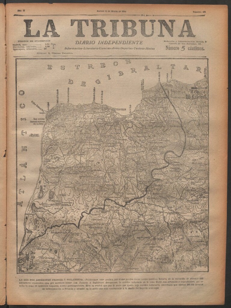 Miniatura de La Tribuna del 13 de marzo de 1913