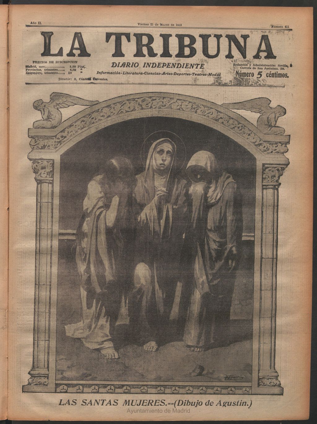 Miniatura de La Tribuna del 21 de marzo de 1913