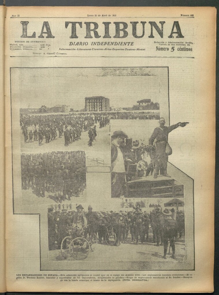 Miniatura de La Tribuna del 21 de abril de 1913