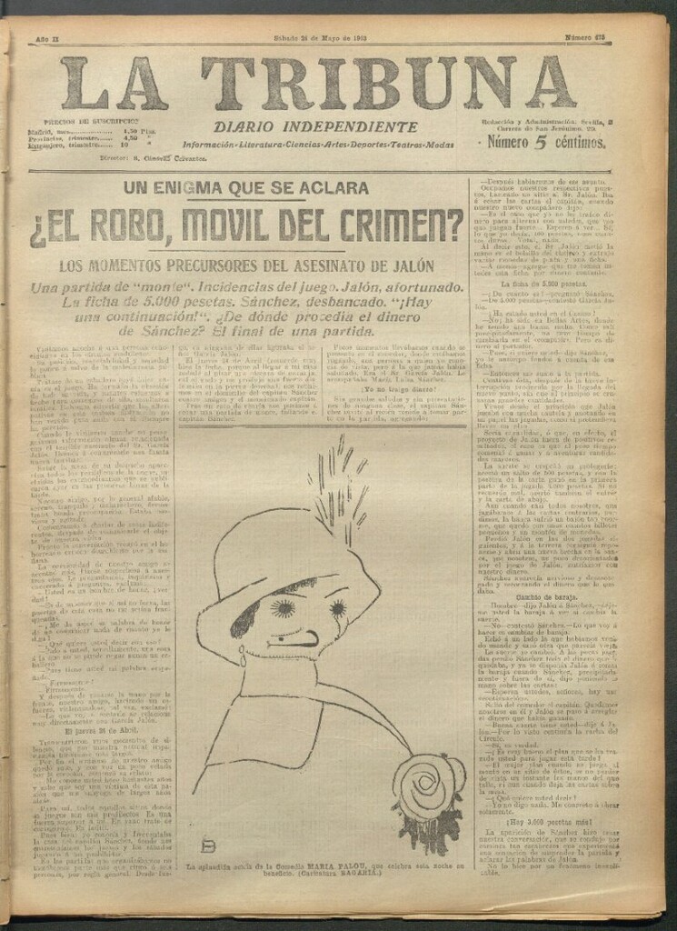 Miniatura de La Tribuna del 24 de mayo de 1913
