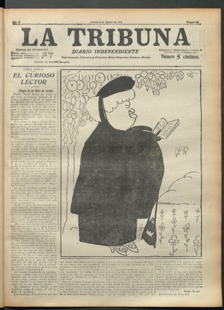 Miniatura de La Tribuna del 8 de agosto de 1913