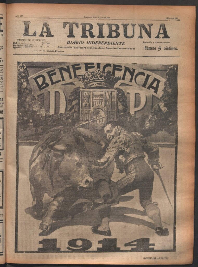 Miniatura de La Tribuna del 3 de mayo de 1914