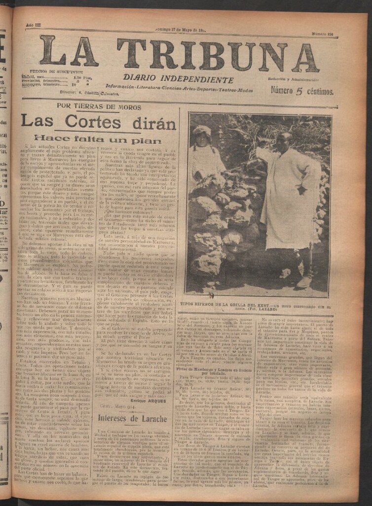 Miniatura de La Tribuna del 17 de mayo de 1914