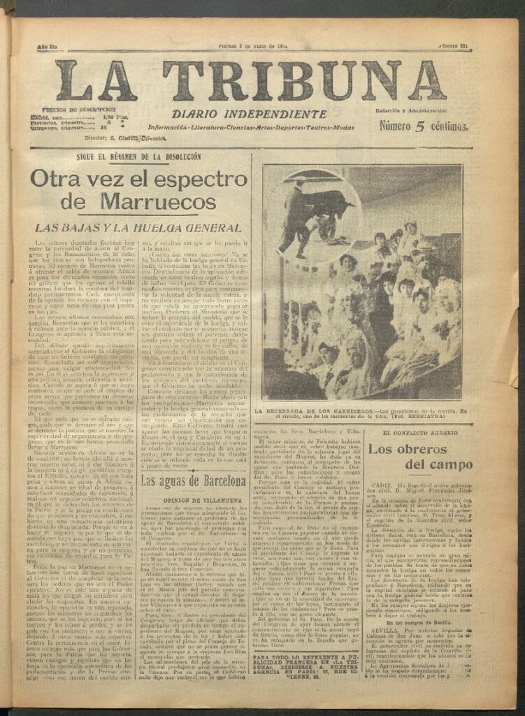 Miniatura de La Tribuna del 3 de julio de 1914