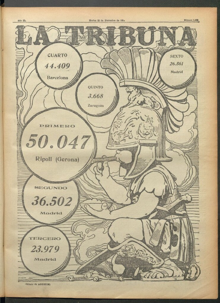 Miniatura de La Tribuna del 22 de diciembre de 1914