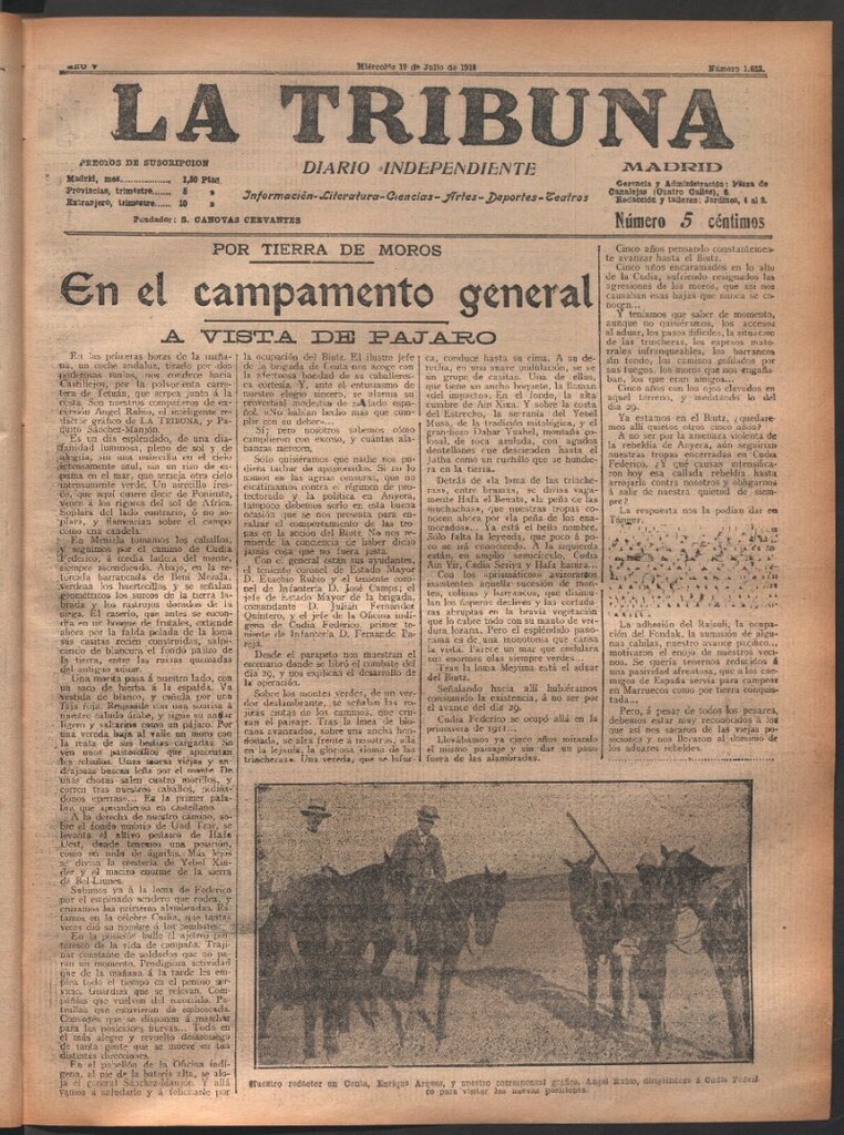 Miniatura de La Tribuna del 19 de julio de 1916