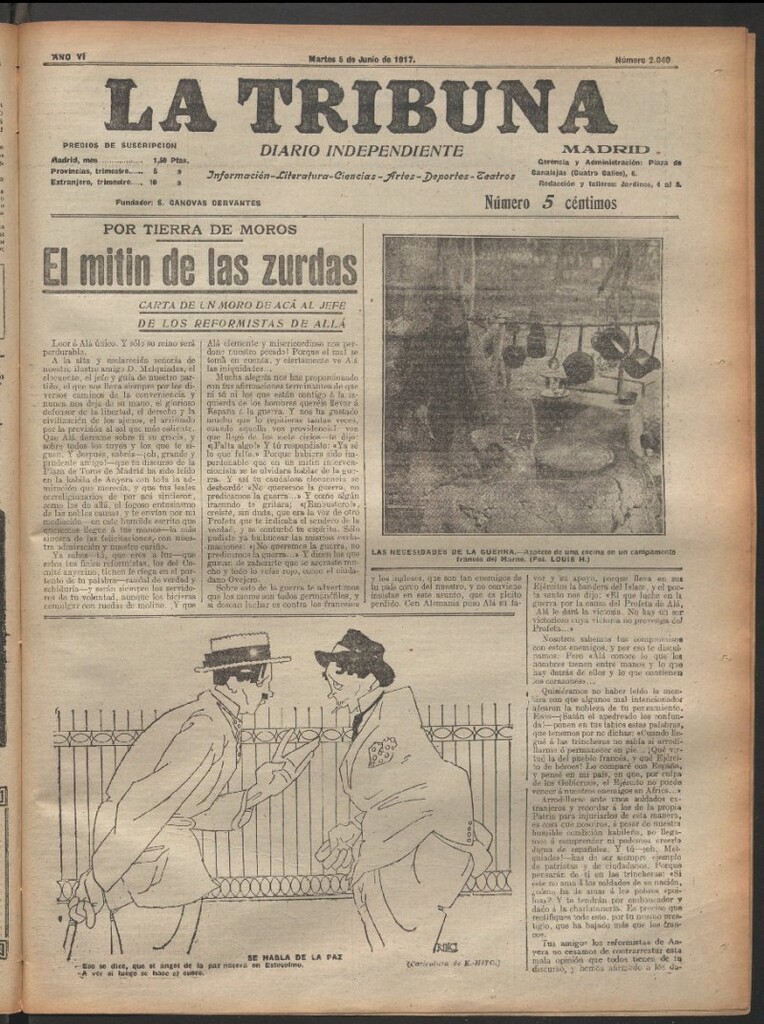 Miniatura de La Tribuna del 5 de junio de 1917