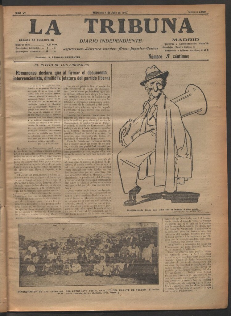Miniatura de La Tribuna del 4 de julio de 1917