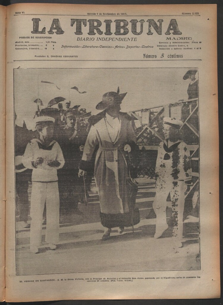 Miniatura de La Tribuna del 1 de septiembre de 1917