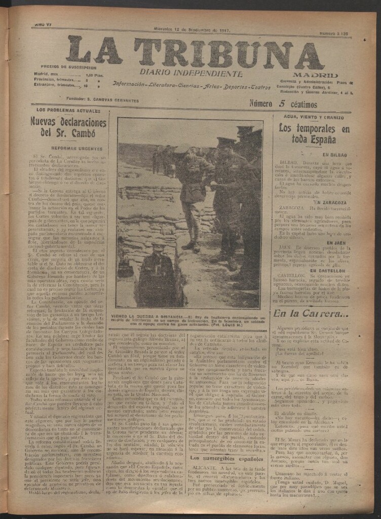 Miniatura de La Tribuna del 12 de septiembre de 1917