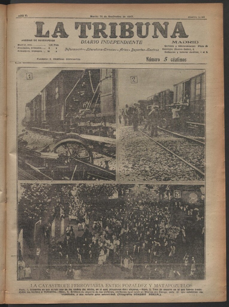 Miniatura de La Tribuna del 25 de septiembre de 1917
