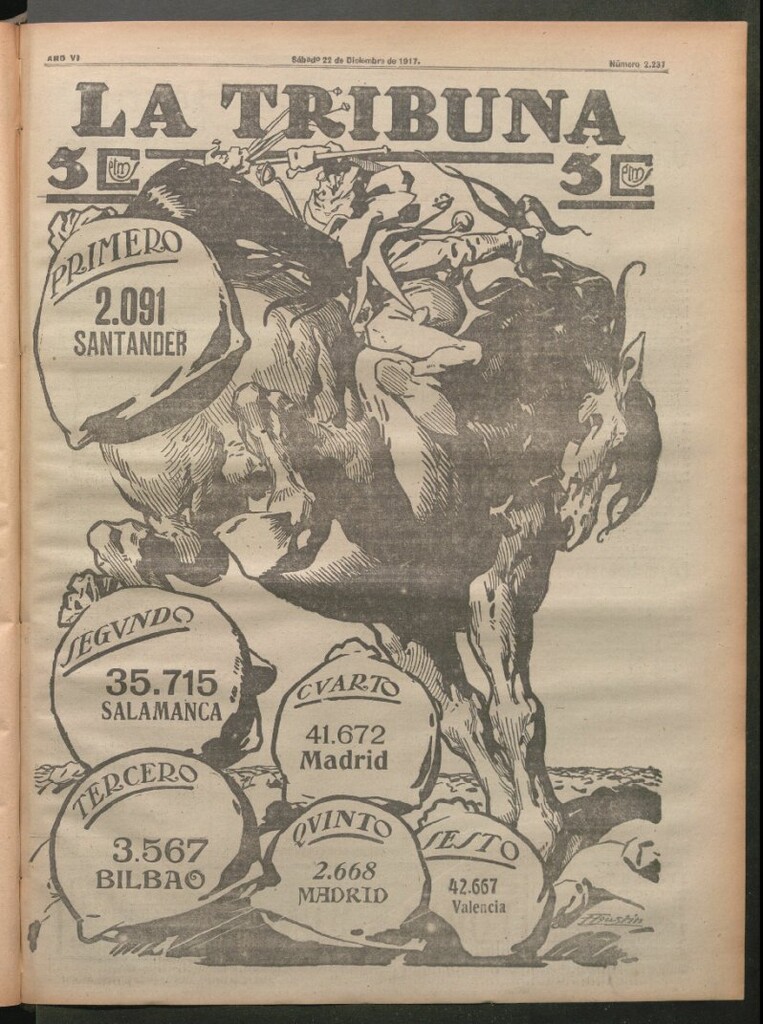 Miniatura de La Tribuna del 22 de diciembre de 1917