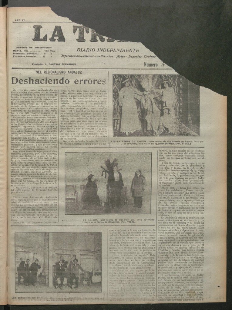 Miniatura de La Tribuna del 23 de diciembre de 1917