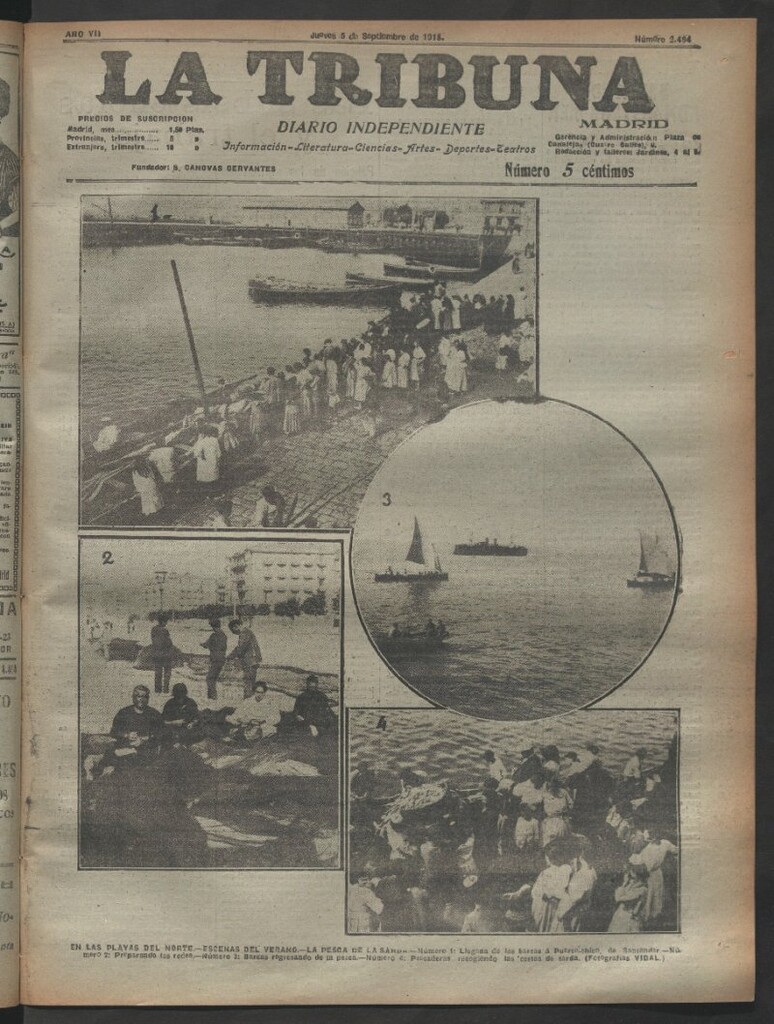 Miniatura de La Tribuna del 5 de septiembre de 1918