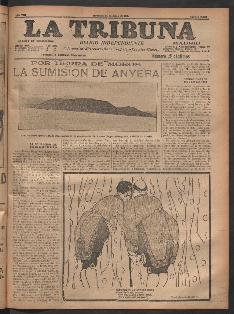 Miniatura de La Tribuna del 15 de junio de 1919