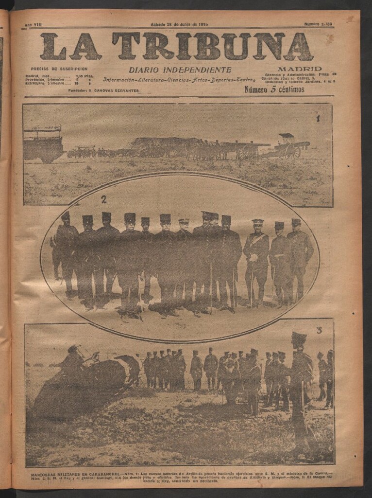 Miniatura de La Tribuna del 28 de junio de 1919