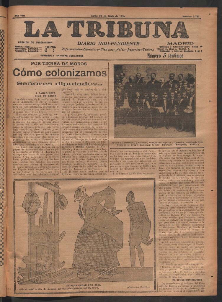 Miniatura de La Tribuna del 30 de junio de 1919