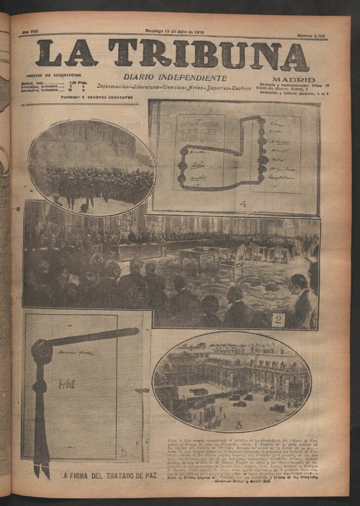 Miniatura de La Tribuna del 13 de julio de 1919
