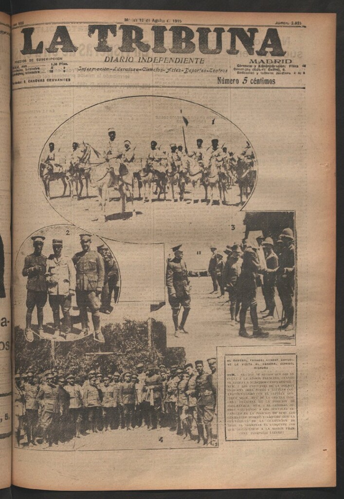 Miniatura de La Tribuna del 12 de agosto de 1919