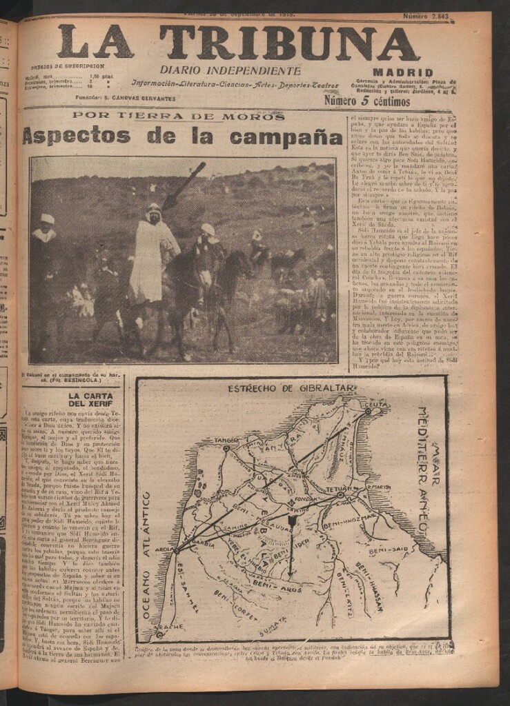 Miniatura de La Tribuna del 26 de septiembre de 1919