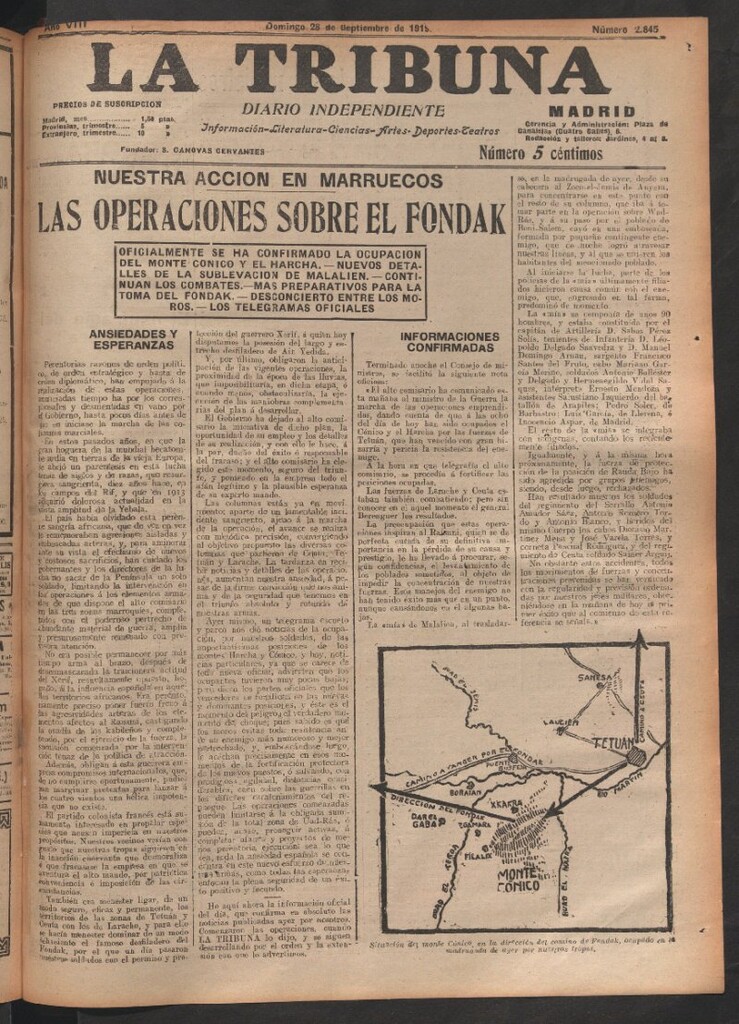 Miniatura de La Tribuna del 28 de septiembre de 1919