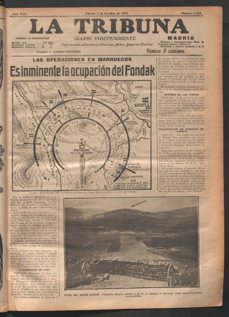 Miniatura de La Tribuna del 3 de octubre de 1919